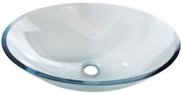 Sapho PURE umywalka szklana owalna 52x375 cm 2501-12