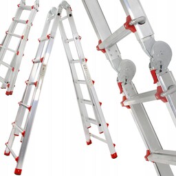 Drabina Przegubowa Teleskopowa Wielofunkcyjna 4x6 Uniwersalna Mar-pol