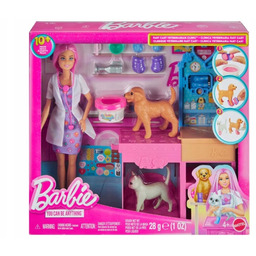 Lalka Barbie Weterynarz JFX93