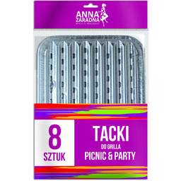 Anna Zaradna Tacki do grilla 8szt