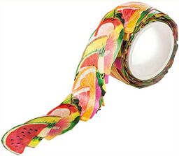 folia 26506 - naklejki Washi Tropical, wstępnie wytłoczone