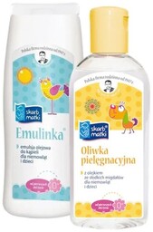 Skarb Matki Zestaw emulsja olejowa do kąpieli 250ml