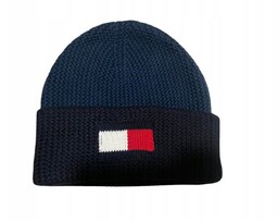 CZAPKA ZIMOWA TOMMY HILFIGER TH BIG FLAG BEANIE