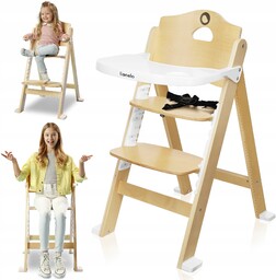 Lionelo Floris 3w1 Krzesełko Wieloetapowe do Karmienia