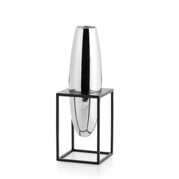 Philippi SOLERO Wazon do Kwiatów 30 cm Srebrny