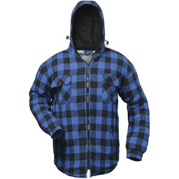 Koszula termiczna koszula robocza kurtka robocza niebieska/czarna