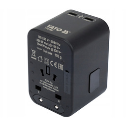 Adapter Podróżny Uniwersalny Usb-c Pd 65W YT-81303 Yato