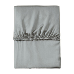 Detexpol Prześcieradło mikrosatynowe 220x200 szare jasne jednobarwne