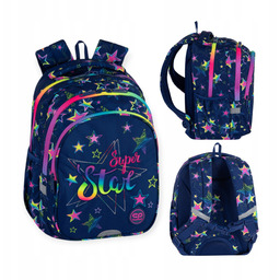Plecak szkolny dwukomorowy CoolPack Jerry Stars 15" młodzieżowy