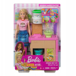 Mattel Barbie Domowy Makaron Zestaw Z Lalką GHK43