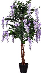 SZTUCZNE DRZEWO GLICYNIA 150 CM WISTERIA FIOLETOWA DRZEWKO