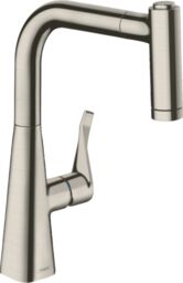 Hansgrohe Metris M71 Jednouchwytowa bateria kuchenna 220, wyciągana