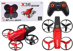 Zdalnie Sterowany Dron Rc X36 Syma Czerwony