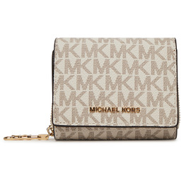 Mały Portfel Damski MICHAEL Michael Kors 32S5G8ED8B Écru