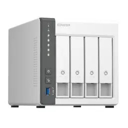 QNAP TS-433-4G Biały Serwer domowy