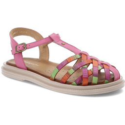 Maciejka Różowe Sandały Modne Obuwie Damskie