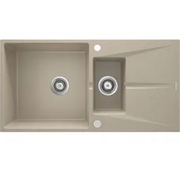 Deante Corio ZRC_7513 Granitowy Piasek mat Zlewozmywak prostokątny