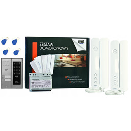 Zestaw domofon dwurodzinny Miwi Urmet Rfid 5025/402-ZK-RF