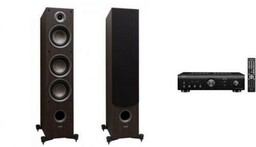DENON PMA-600NE + TAGA HARMONY TAV-607F modern wenge
