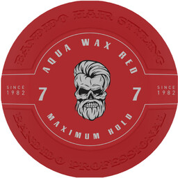 BANDIDO Aqua Hair Wax 7 Strong Red -