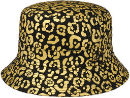 Kapelusz Metallic Print Bucket by New Era, czarny,