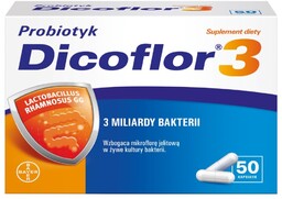 Dicoflor 3, 50 kapsułek (data ważności: 30.09.2025)