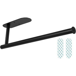 Uchwyt na ręczniki papierowe pod szafką czarne samoprzylepne