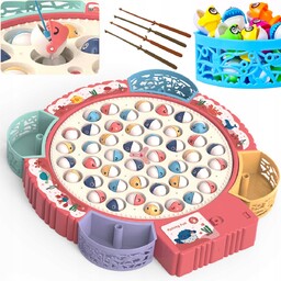 ŁOWIENIE RYBEK DUŻA GRA ZRĘCZNOŚCIOWA XL WĘDKI MUZYKA