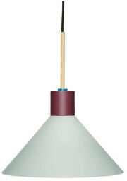 Hübsch - Crayon Pendelleuchte Ø35 Beige/Blue/Mint/Bordeaux