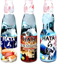 Napój Ramune Japan Soda, japońska oranżada 200ml -