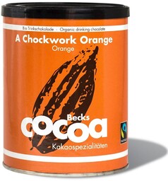 Becks Cocoa, czekolada do picia pomarańczowo-imbirowa fair trade