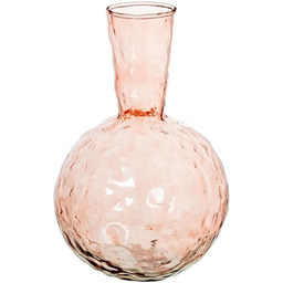 Alexandra House Living Wazon różowy kryształ 15 x