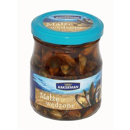 Małże wędzone w oleju 200 g Aakerman