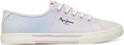 Tenisówki Pepe Jeans Brady Colors W PLS31600 Fioletowy