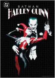 PUZZLE JOKER AND HARLEY QUINN DC COMICS, 1000