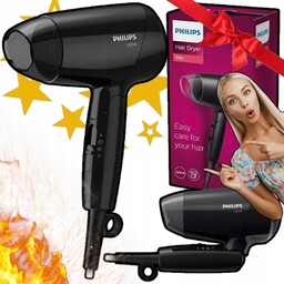 Mała Suszarka do włosów Podróżna Philips Składana Turystyczna