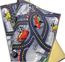 Dywan Disney Cars Drogi Mata Auta 160x200 1,6x2