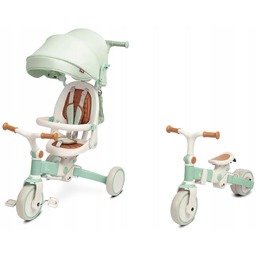 Toyz by Caretero Faro 3w1 rowerek trójkołowy spacerowy