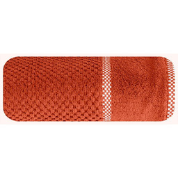 Eurofirany Ręcznik Caleb 50x90 ceglasty 540g/m2
