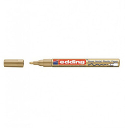 Marker olejowy 1-2mm EDDING 751 złoty /751/053/ZL ED/