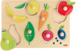 HABA Puzzle z motywem owoców i kolorów