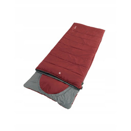 Śpiwór turystyczny Outwell Contour Lux (190 cm) red/red