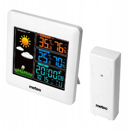 Stacja pogodowa Meteo SP93 z Dcf i pogodynką