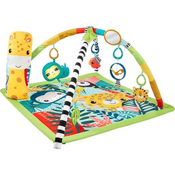 Fisher-Price Mata edukacyjna 3 w 1 Las tropikalny