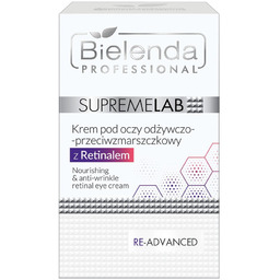 Bielenda Professional Supremelab, Re-Advanced, krem pod oczy odżywczo-przeciwzmarszczkowy