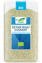 Bio Planet Sezam biały łuskany 1 kg (EKO)
