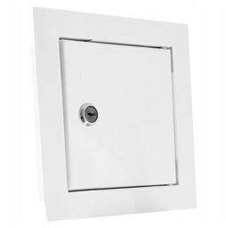Drzwiczki kominowe DR/KOM 140x140 białe Dospel
