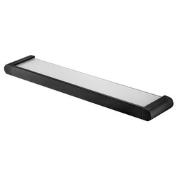 Półka pod lustro Futura Black czarna