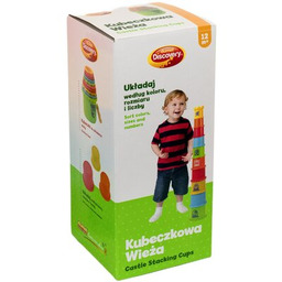 DUMEL Zabawka edukacyjna Kreatywna Kubeczkowa wieża DD42490