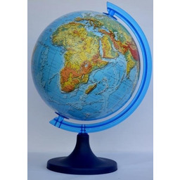Zachem, globus Fzyczny 3D